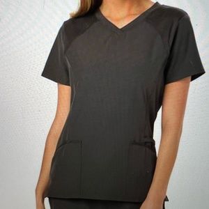 Heartsoul Split Neck Scrub Top HS765